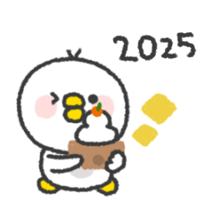 natural bird sticker #2025-2 (resale)