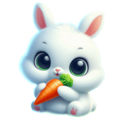 cute bunny character