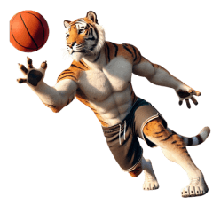 Tiger x Basketball