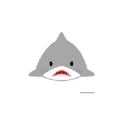 可愛 鯊魚
