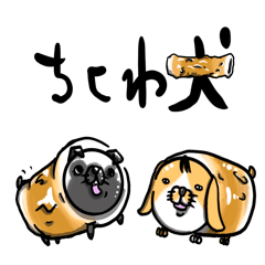 Chikuwa dog.