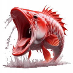 Red Arowana - See the Fish, Bring Wealth