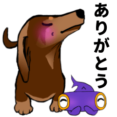 DOG&Hammerhead shark Sticker