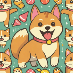 Full of energy! Maru the Shiba Inu