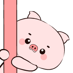 Pinky the pig : New Effect stickers