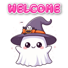 Baby ghost and party halloween 3 eng