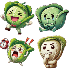 Cabbage Charm for Every Day! 2