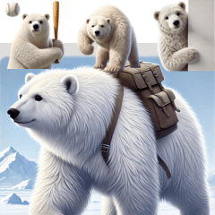 Scotch the Polar Bear: Cute & Fun!