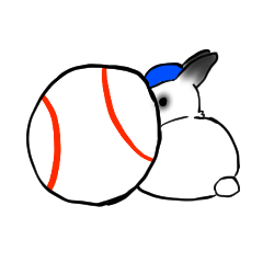 Baseboll and Rabbit