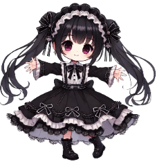 Gothic  and  Lolita  Girl