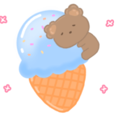 bear&ice cream