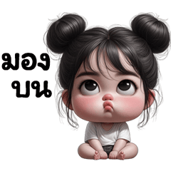 Sticker cute Girl Style 15