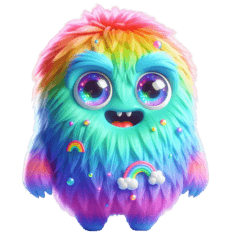 Cute monsters 3D