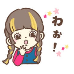 Saki-chan sticker