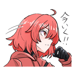 Buchinuki sisters 日常スタンプ