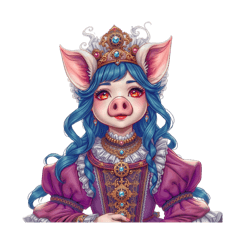 Her Royal Piggy.