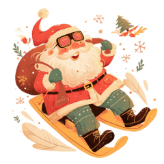 Silent Christmas Joy Stickers