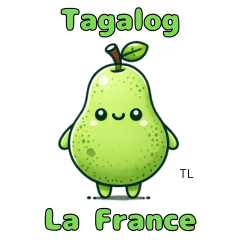 La France Sticker with TL Text