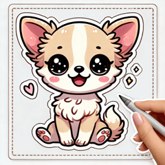 Cute Chihuahua Stickers!!