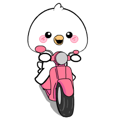 White Bird 7 : Animated Stickers