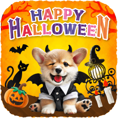 HALLOWEEN corgi