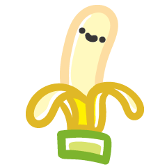 Cute big banana