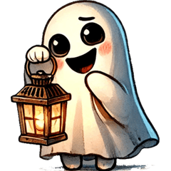 The cute, timid ghost