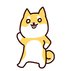 Yurutto Shibainu sticker.