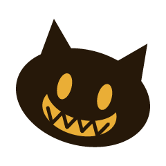 Happy Halloween with black cats