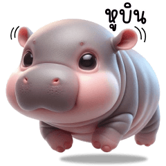 MooDung Pygmy Hippopo Around the world