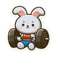 Gym-Bro Bunny