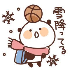 Panda working hard on basketball vol.9.1