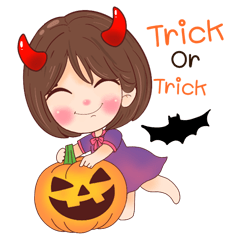 Nong Preaw Jeed halloween trick or treat