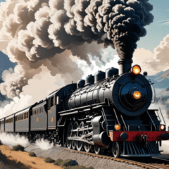 Powerful Steam Locomotives in Action