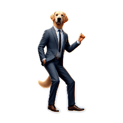 [For arrangement] Salaryman retriever