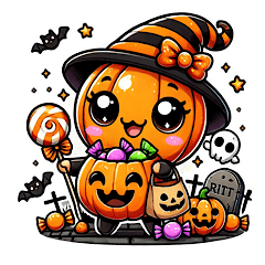 Halloween Day Cute pumpkin