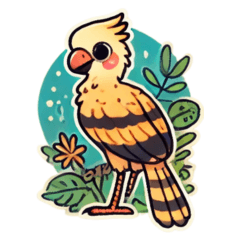 Everyday Bird Conversation LINE Stickers