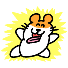 smile hamster sticker 9