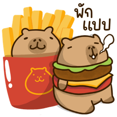 Kapi Capybara 23 - Foodie Capy