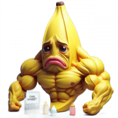 I am a Muscular Big Banana