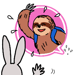 Rushing sloth