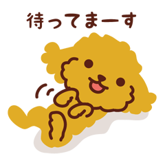 Toy Poodle's Loose Sayings Sticker