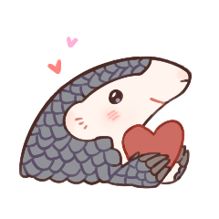 Pangolin and It's anteater Friends