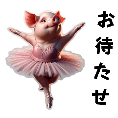 Pig ballerina 1