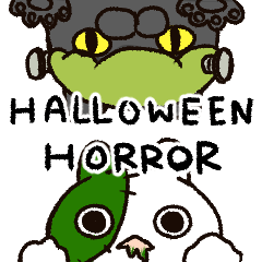 Cat/Rabbit/Halloween Sticker