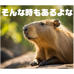 kind capybara