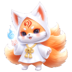 Flame Spirit Fox