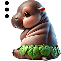 Moo Dang Chubby Baby Hippo (ENG)