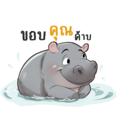 Gang Moo (the cute hippo friends)