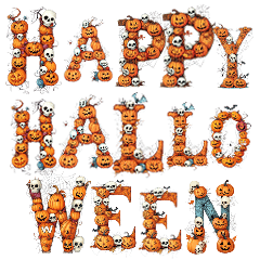 Cute Halloween Letters